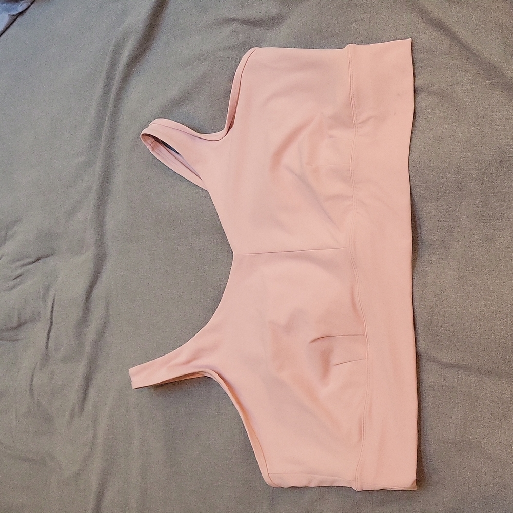 Duluth Trading Co Pink Sports Bra 3X